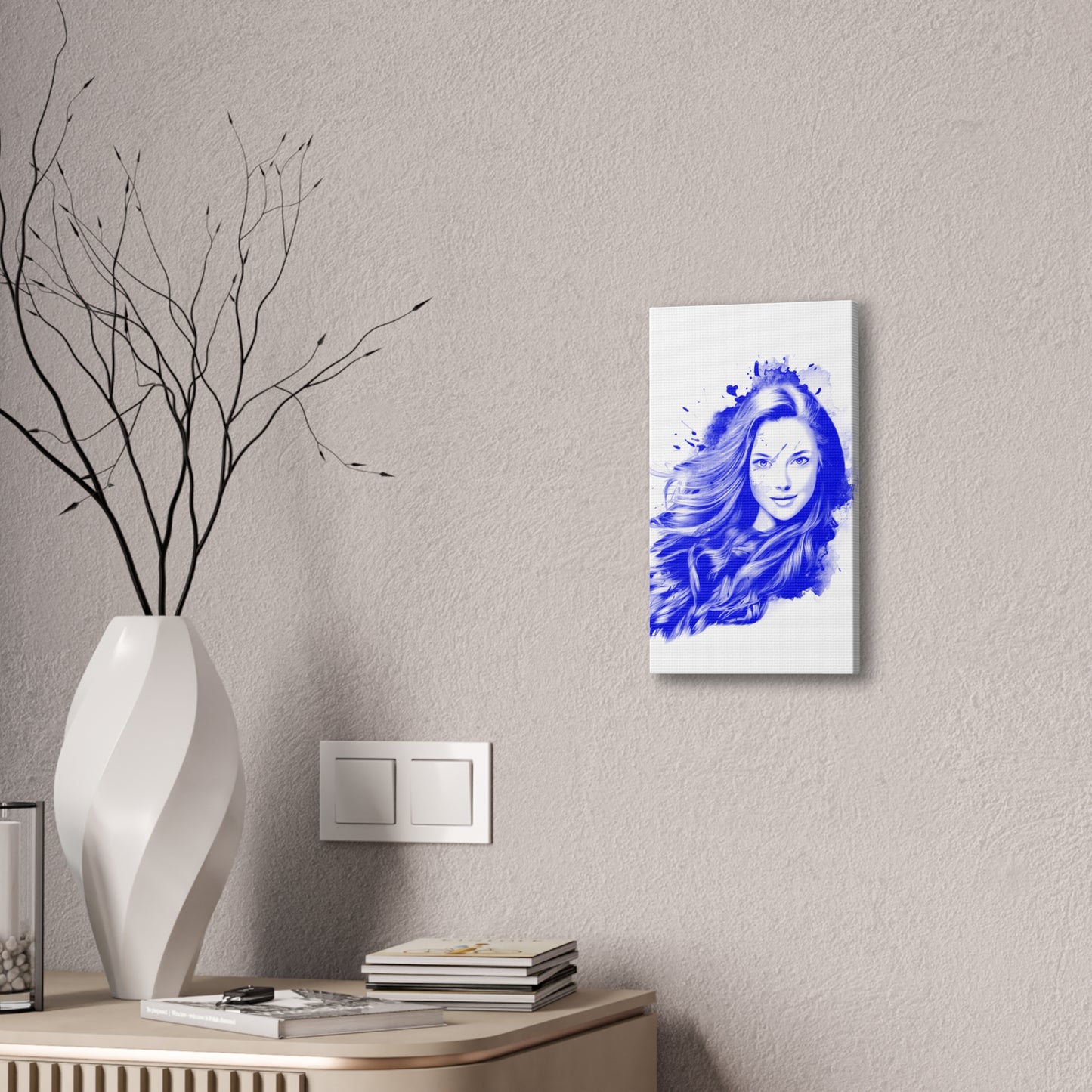 Blue Is Beautyful - Canvas Stretched (0.75")