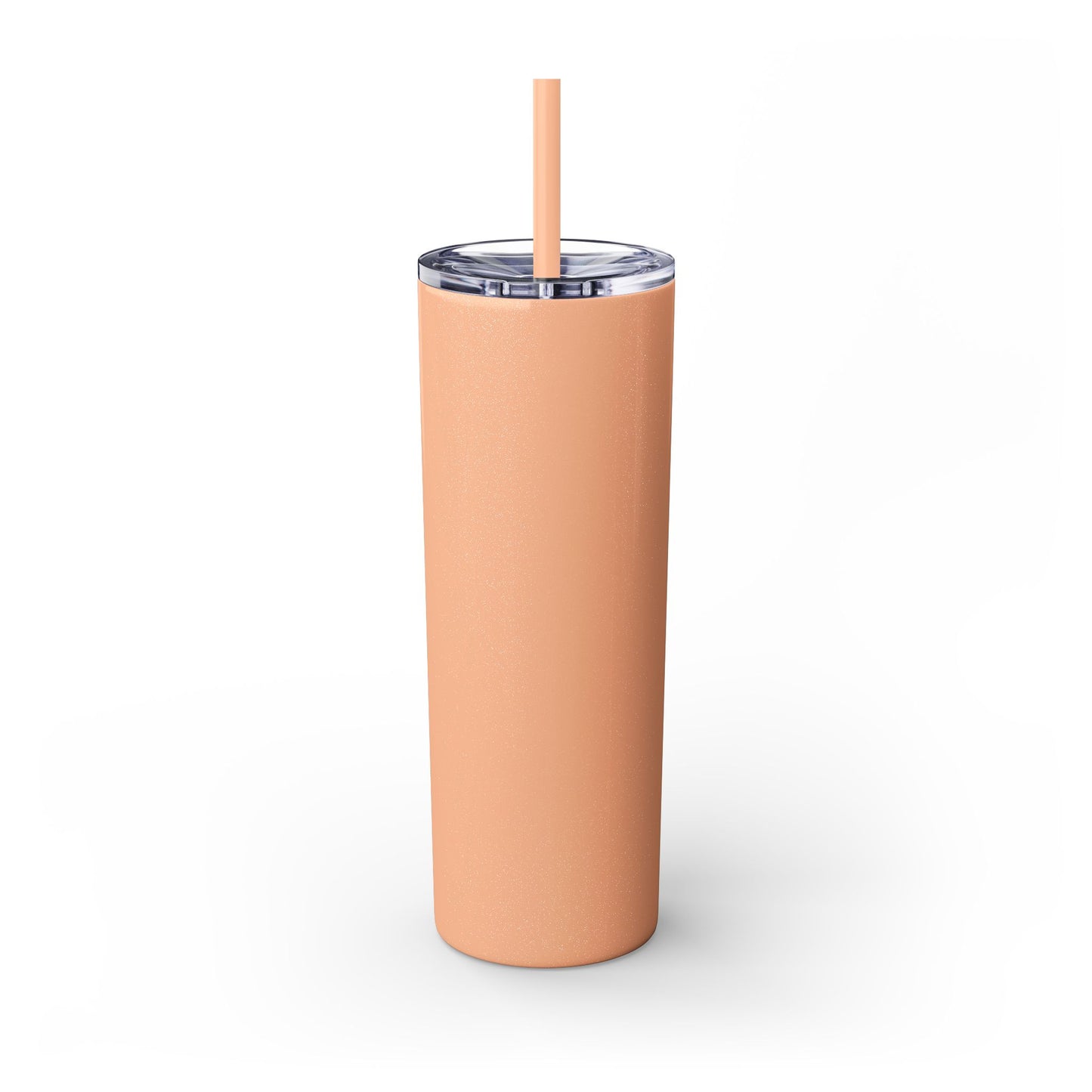 Elite Salon Services Custom Skinny Tumbler With Straw (20oz)