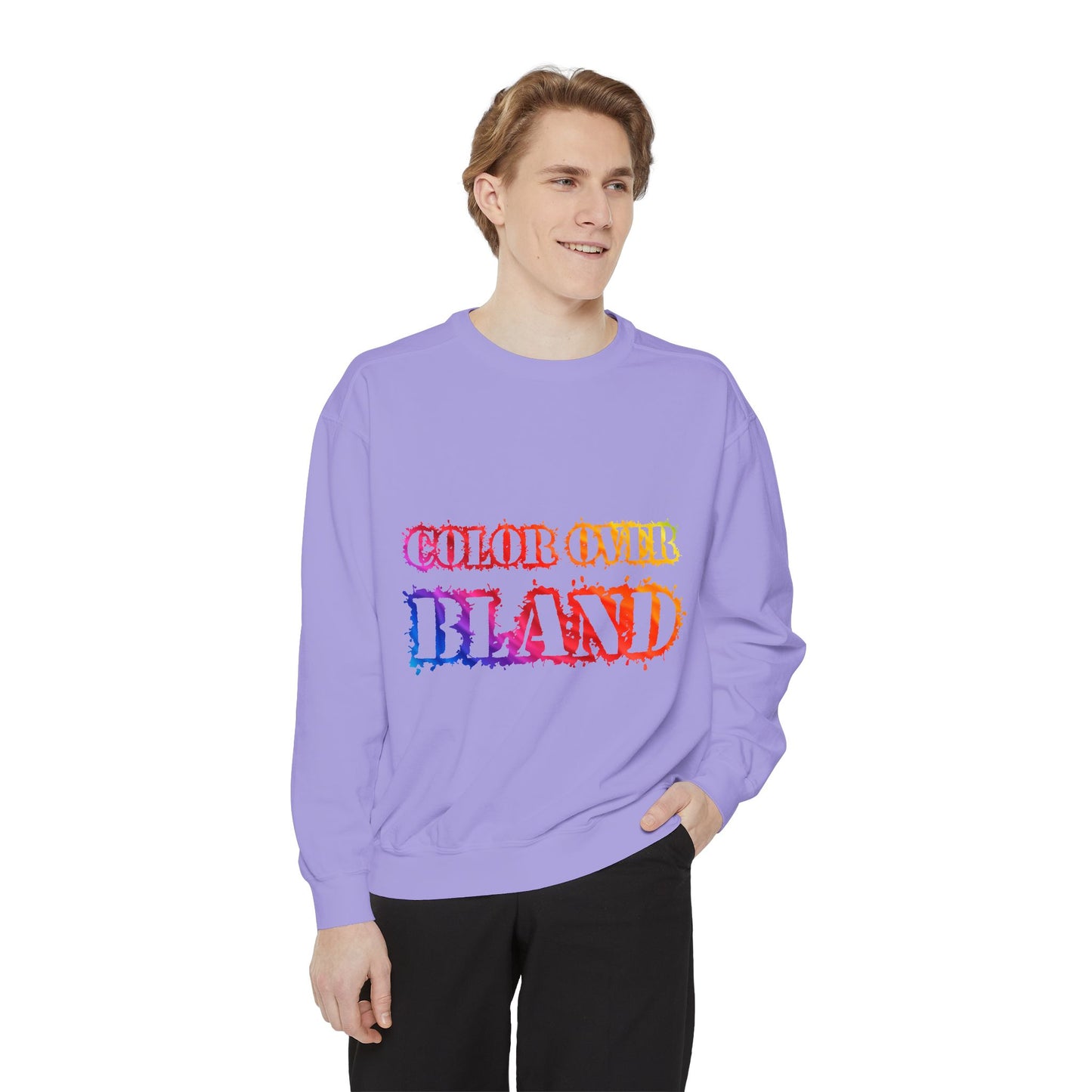 Color Over Bland Sweatshirt (Colorway 2)