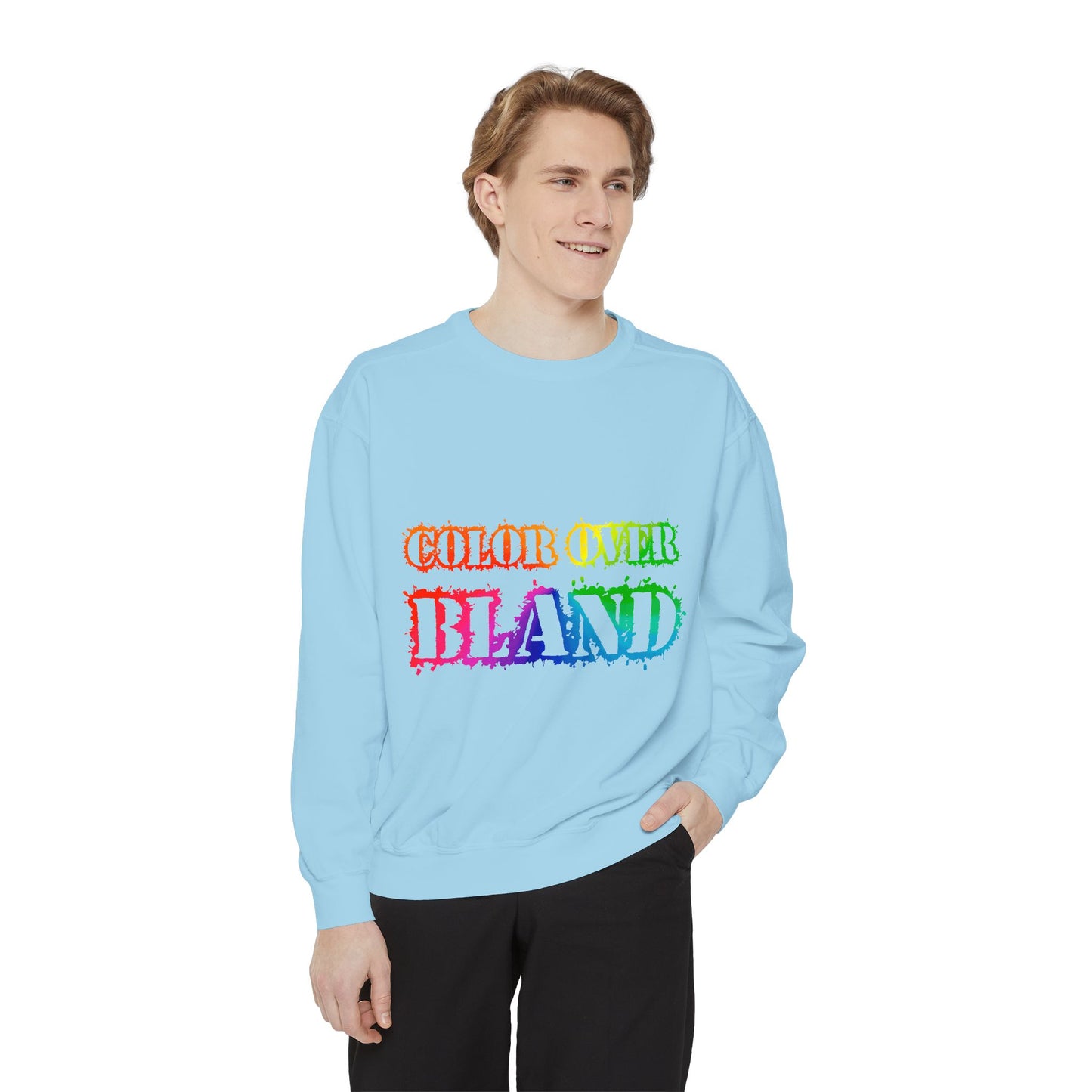 Color Over Bland Sweatshirt (Colorway 1)