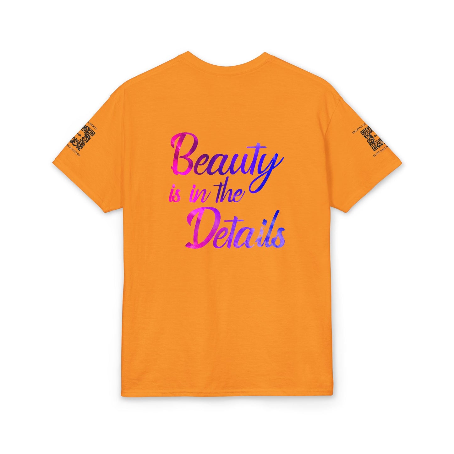 Elite Salon Services (Staff Tee) - Beauty Is In The Details T-Shirt (Colorway 3)