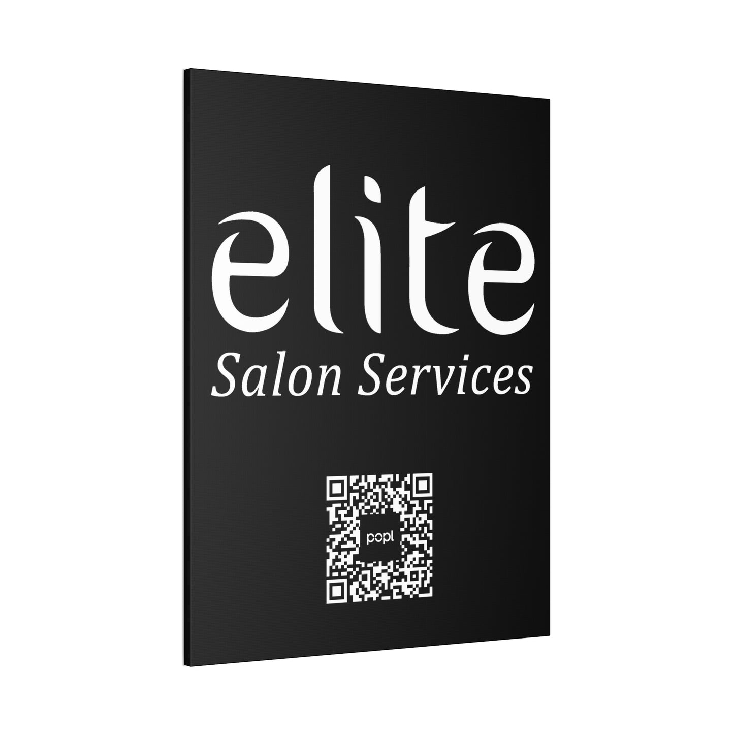 Elite Salon Services Custom - Canvas Stretched (0.75")