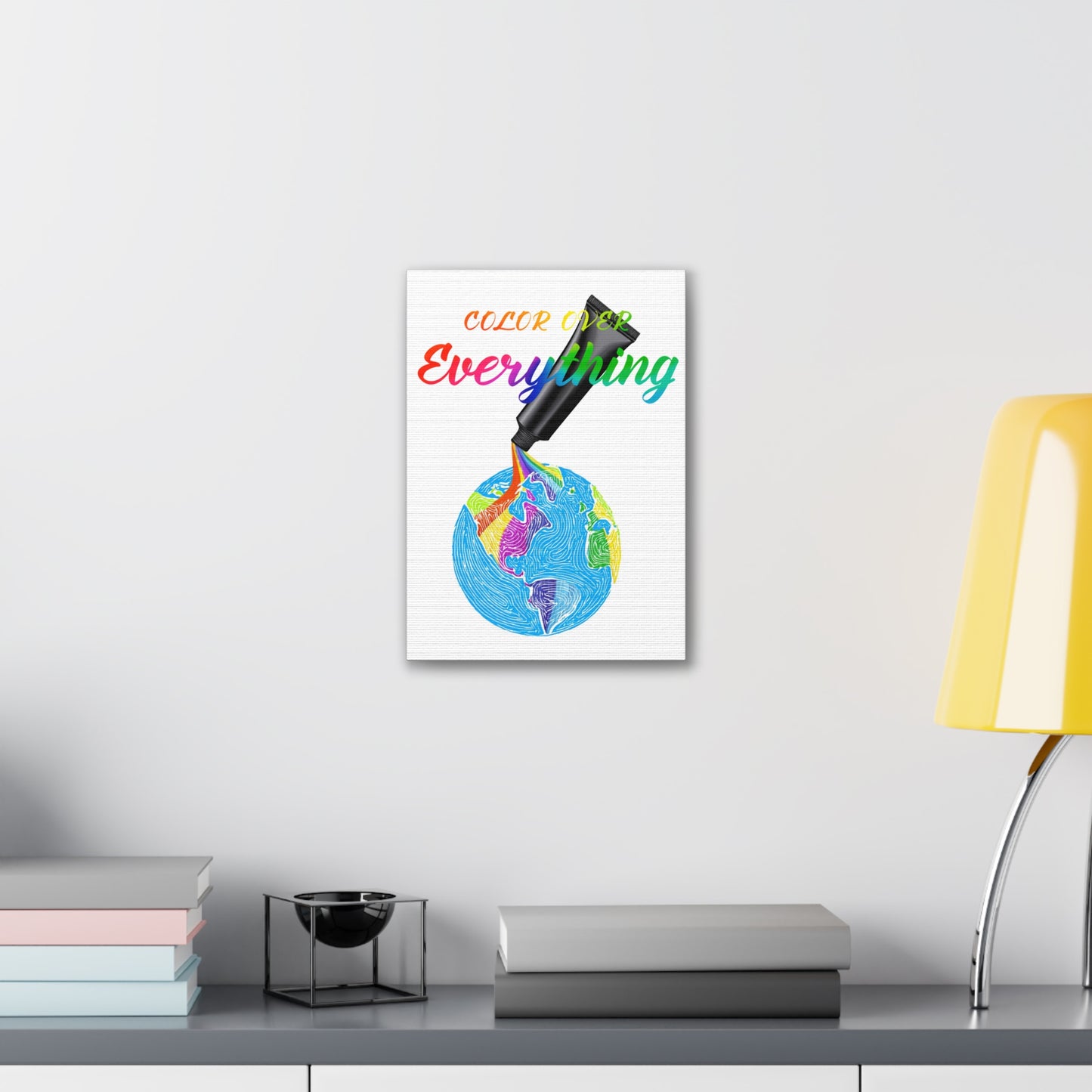 Color Over Everything - Canvas Stretched (0.75")