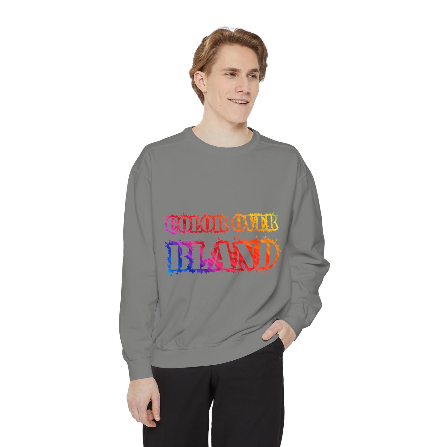 Color Over Bland Sweatshirt (Colorway 2)