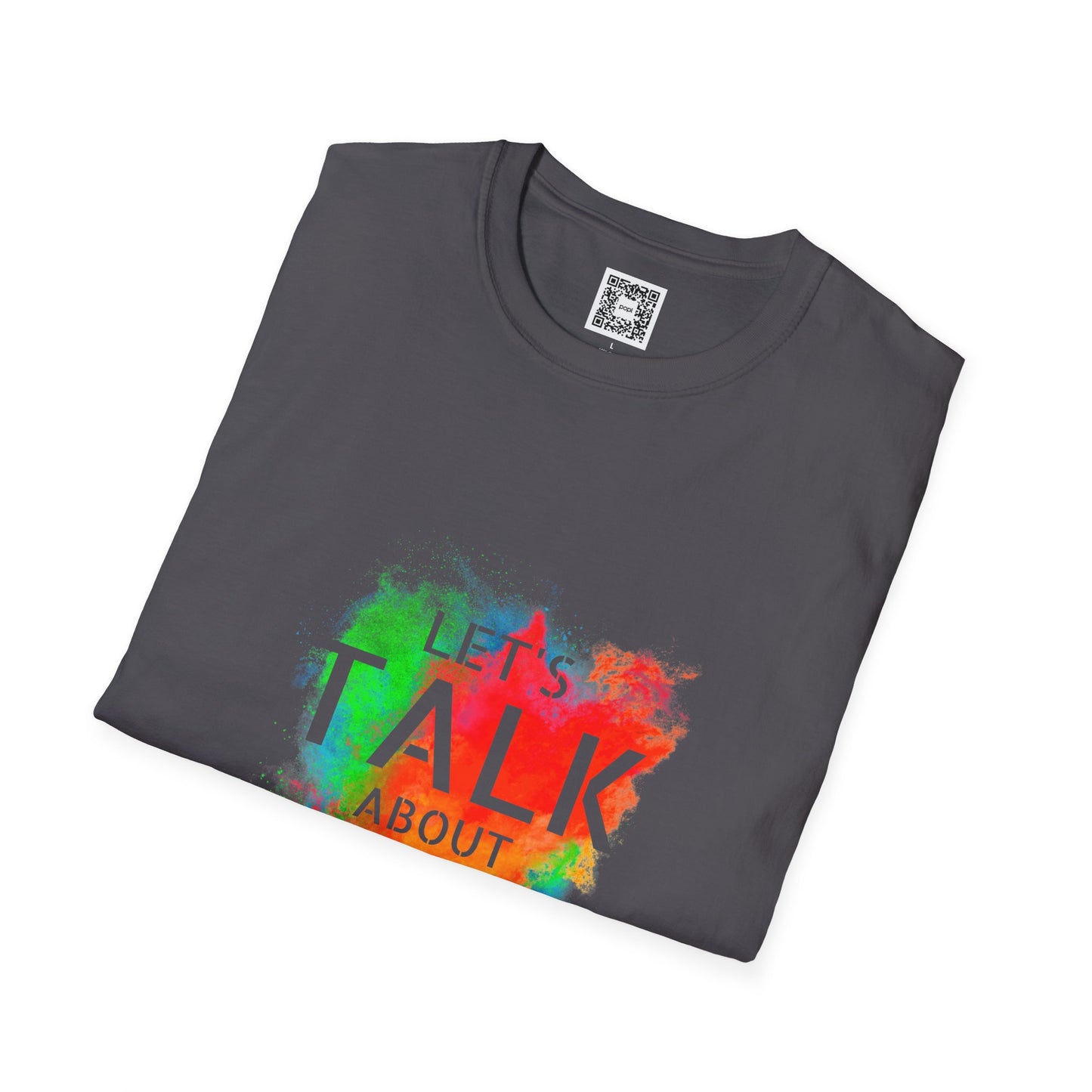 Let's Talk About Color (Colorway 1) Soft Style T-Shirt