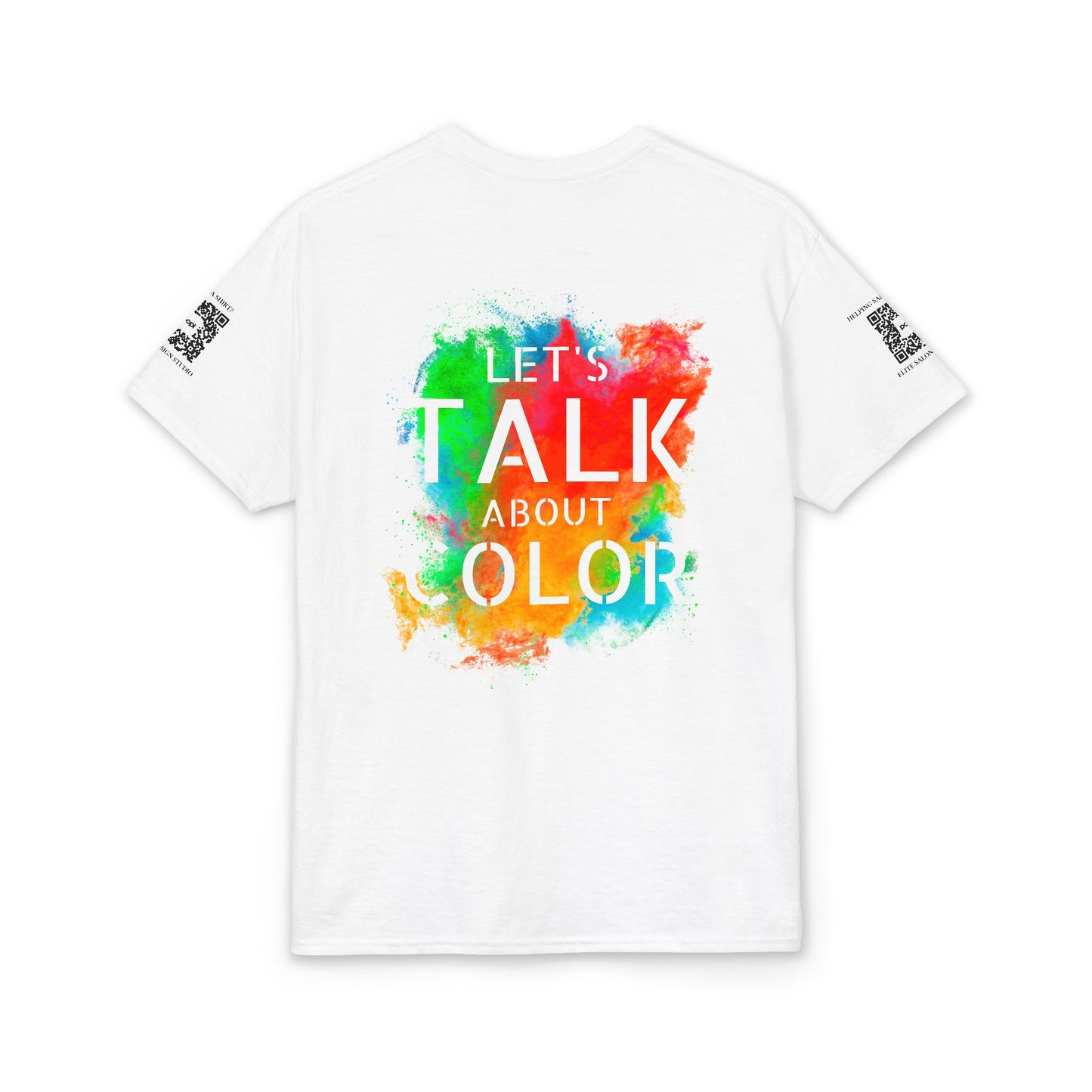 Elite Salon Services (Staff Tee) - Lets Talk About Color T-Shirt (Colorway 4)