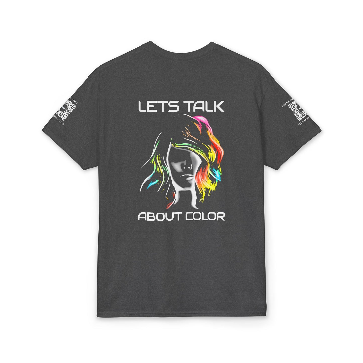 Elite Salon Services (Staff Tee) - Lets Talk About Color T-Shirt (Colorway 2)