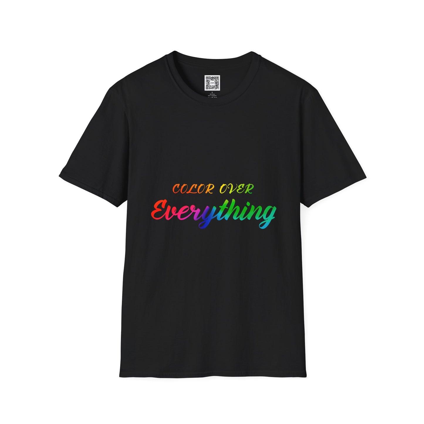 Color Over Everything Soft Style T-Shirt