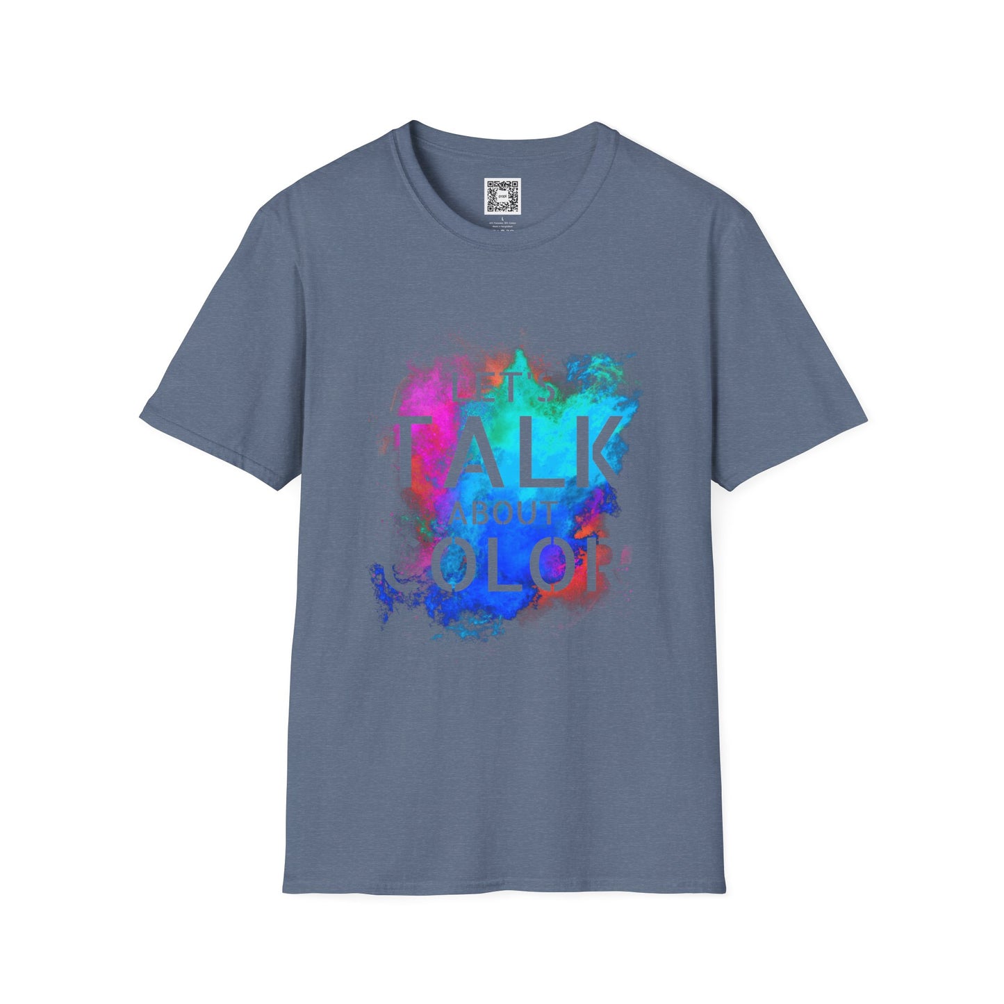 Let's Talk About Color (Colorway 2) Soft Style T-Shirt
