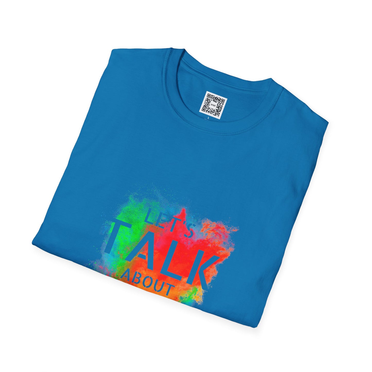 Let's Talk About Color (Colorway 1) Soft Style T-Shirt