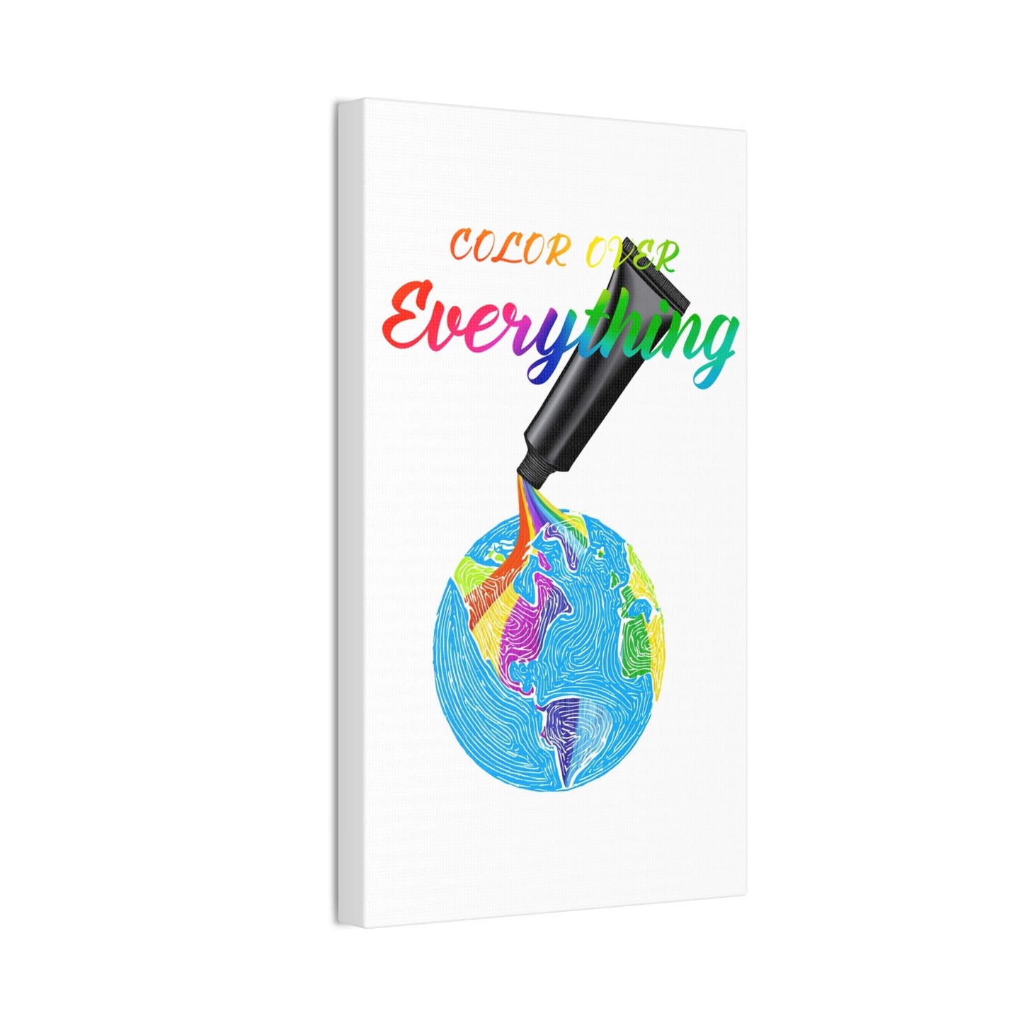 Color Over Everything - Canvas Stretched (0.75")
