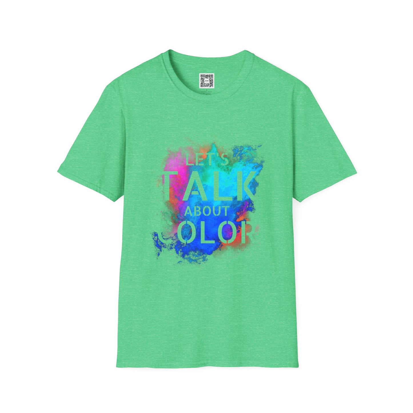 Let's Talk About Color (Colorway 2) Soft Style T-Shirt
