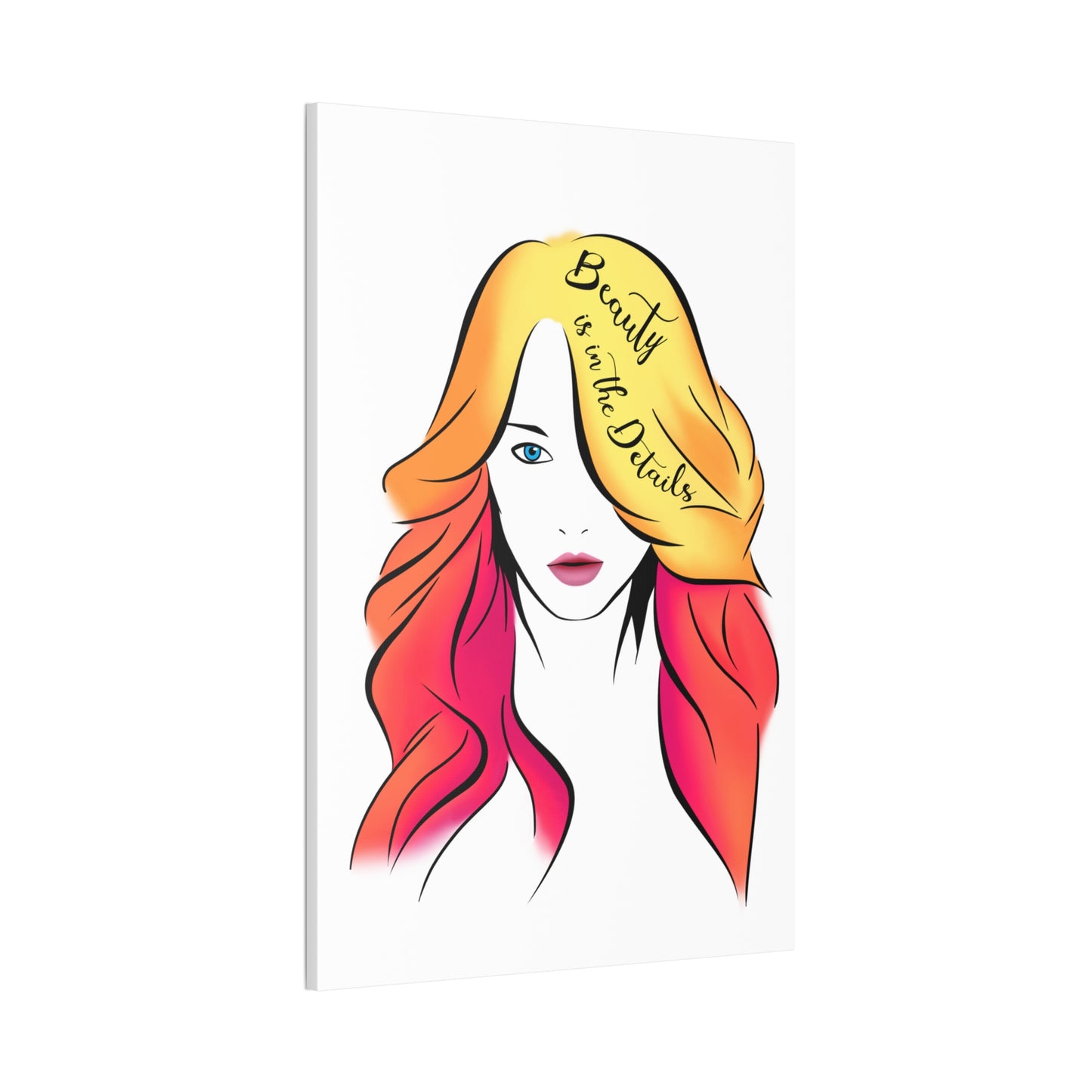 Beauty Is In The Details - Canvas Stretched (0.75")