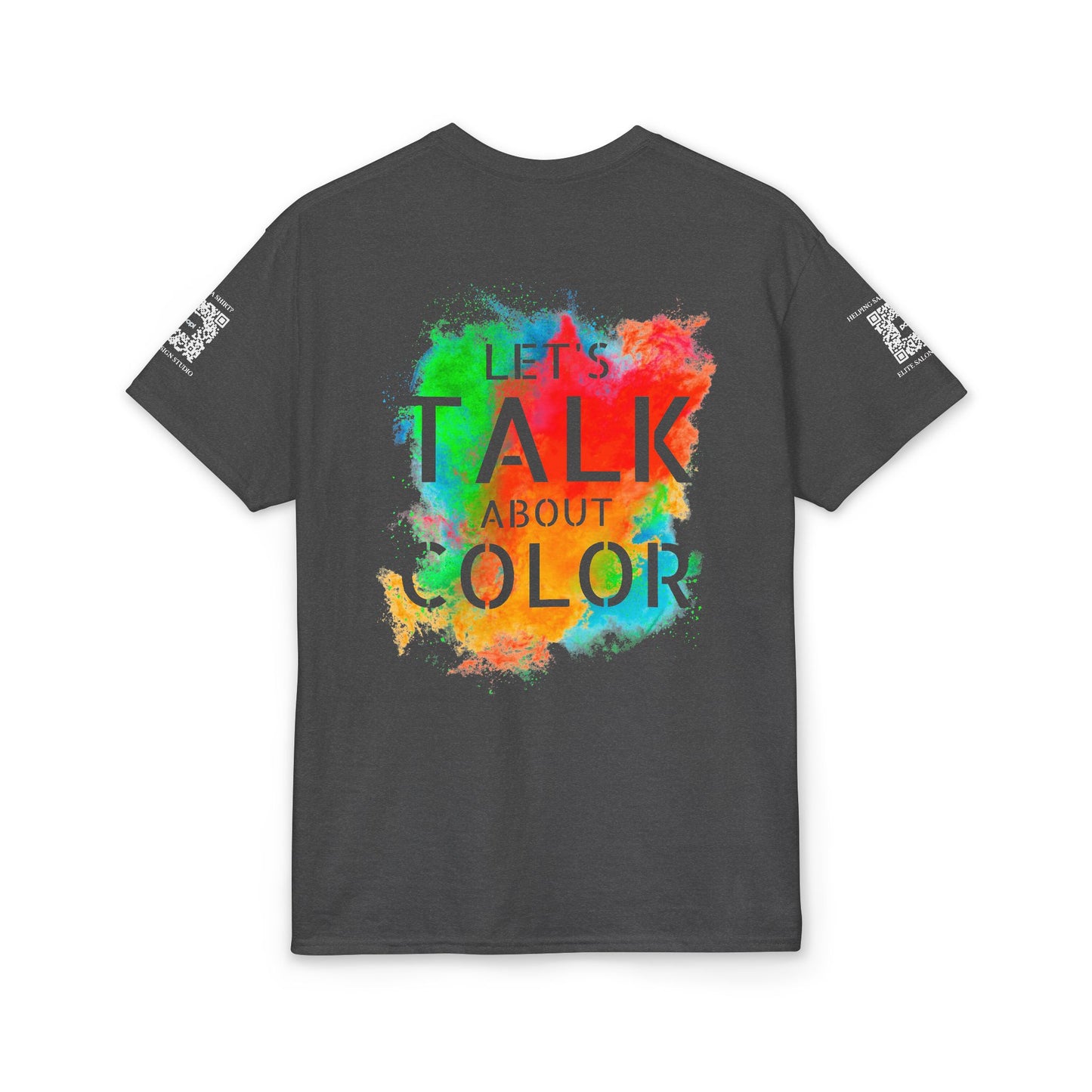 Elite Salon Services (Staff Tee) - Lets Talk About Color T-Shirt (Colorway 4)