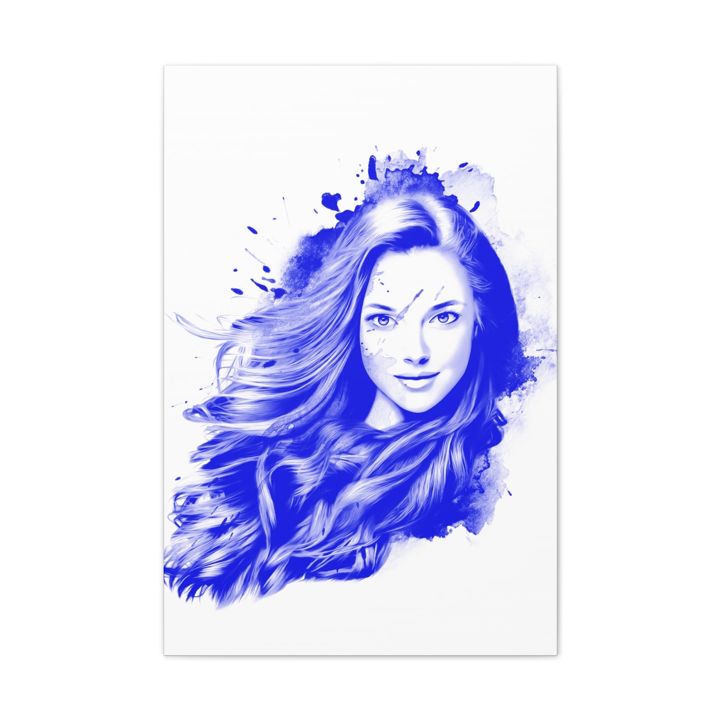 Blue Is Beautyful - Canvas Stretched (0.75")