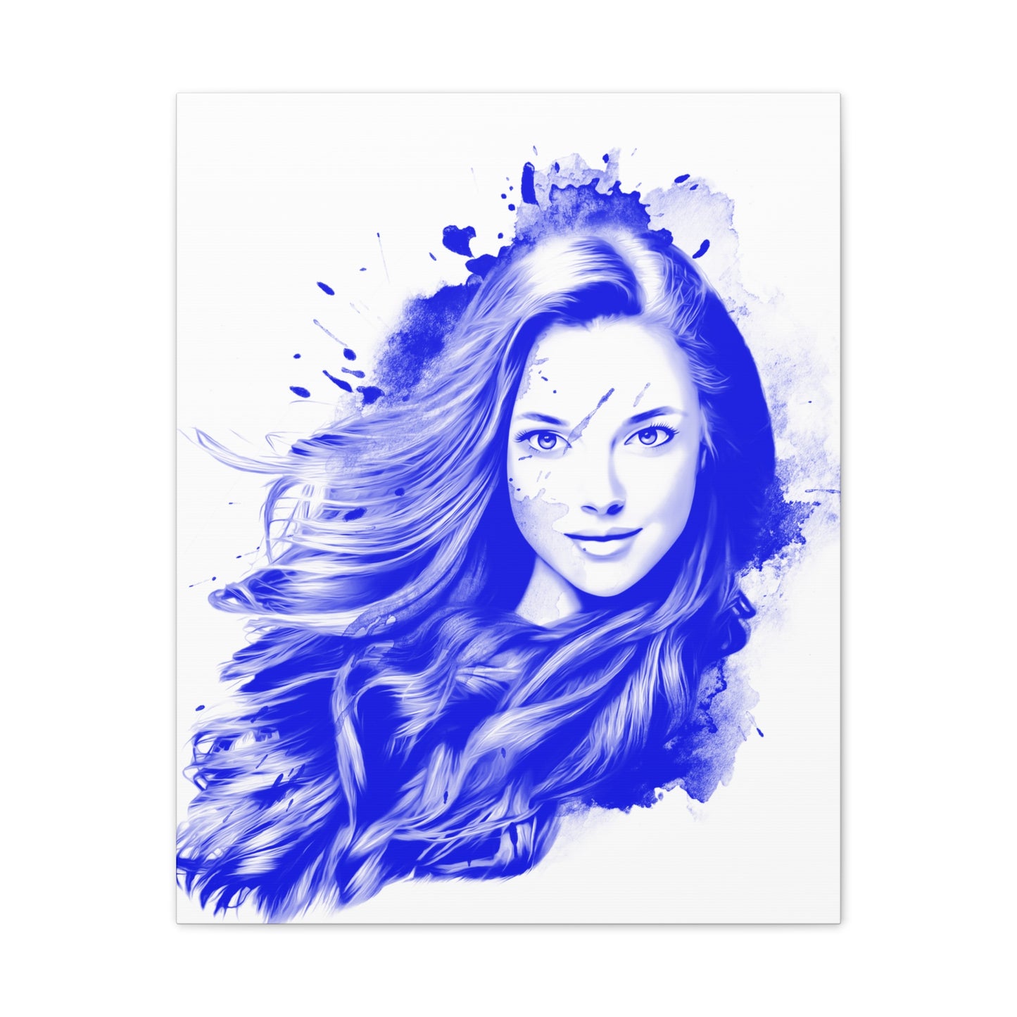 Blue Is Beautyful - Canvas Stretched (0.75")