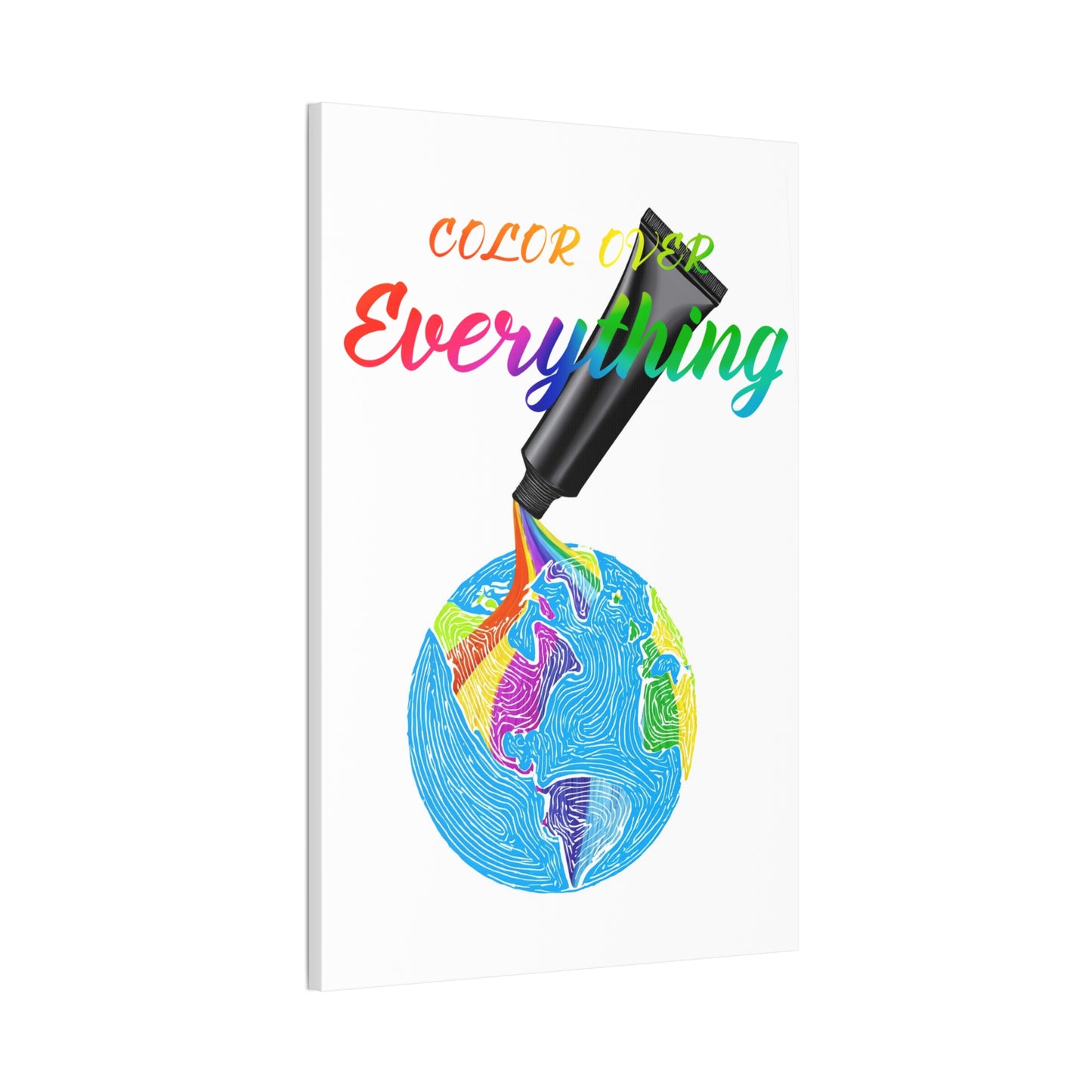 Color Over Everything - Canvas Stretched (0.75")
