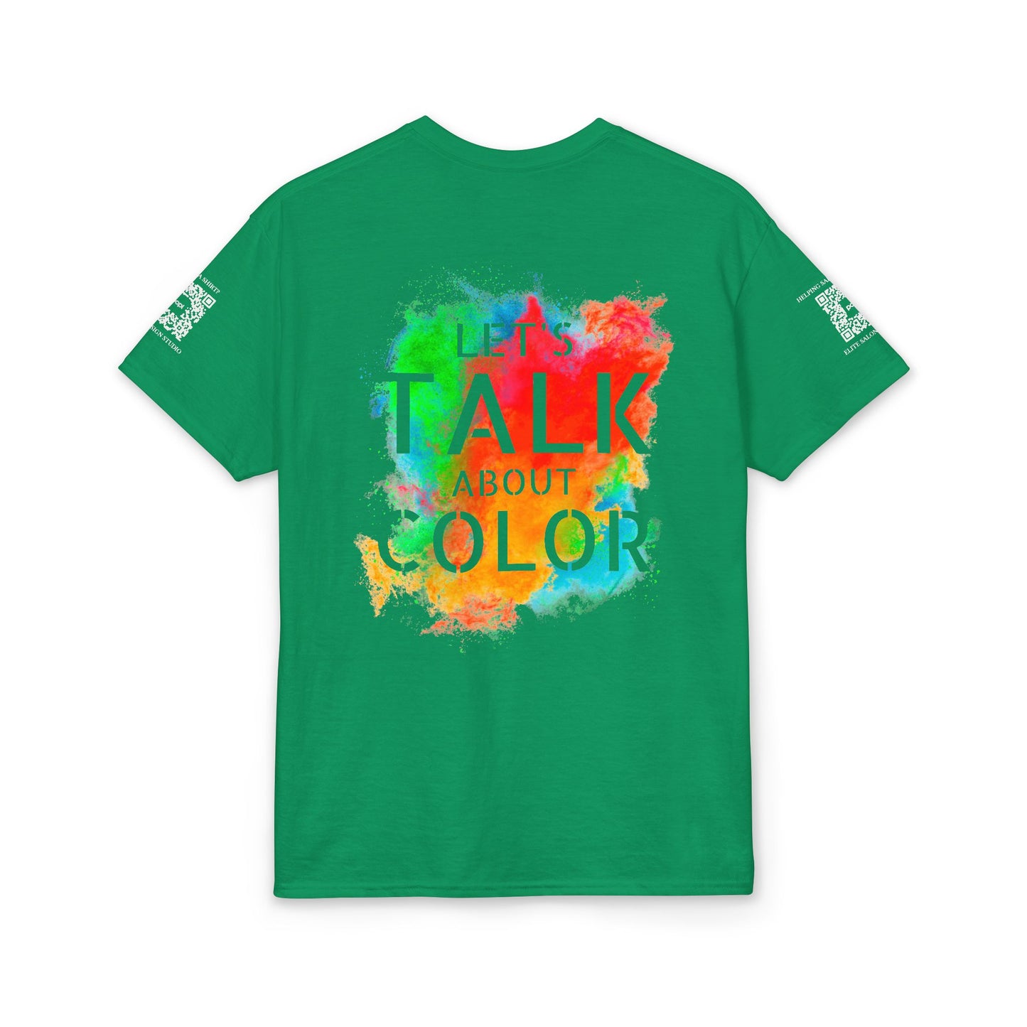 Elite Salon Services (Staff Tee) - Lets Talk About Color T-Shirt (Colorway 4)