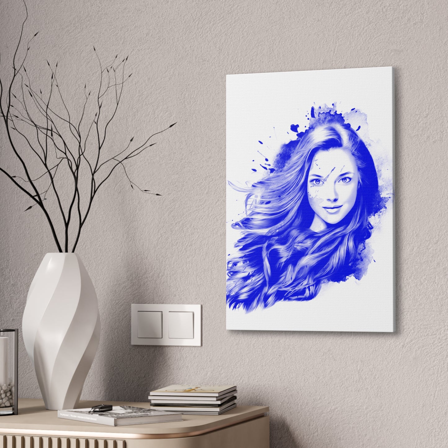 Blue Is Beautyful - Canvas Stretched (0.75")