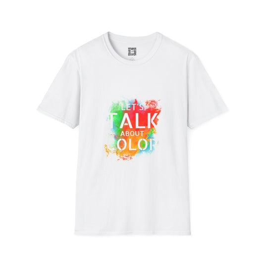 Let's Talk About Color (Colorway 1) Soft Style T-Shirt