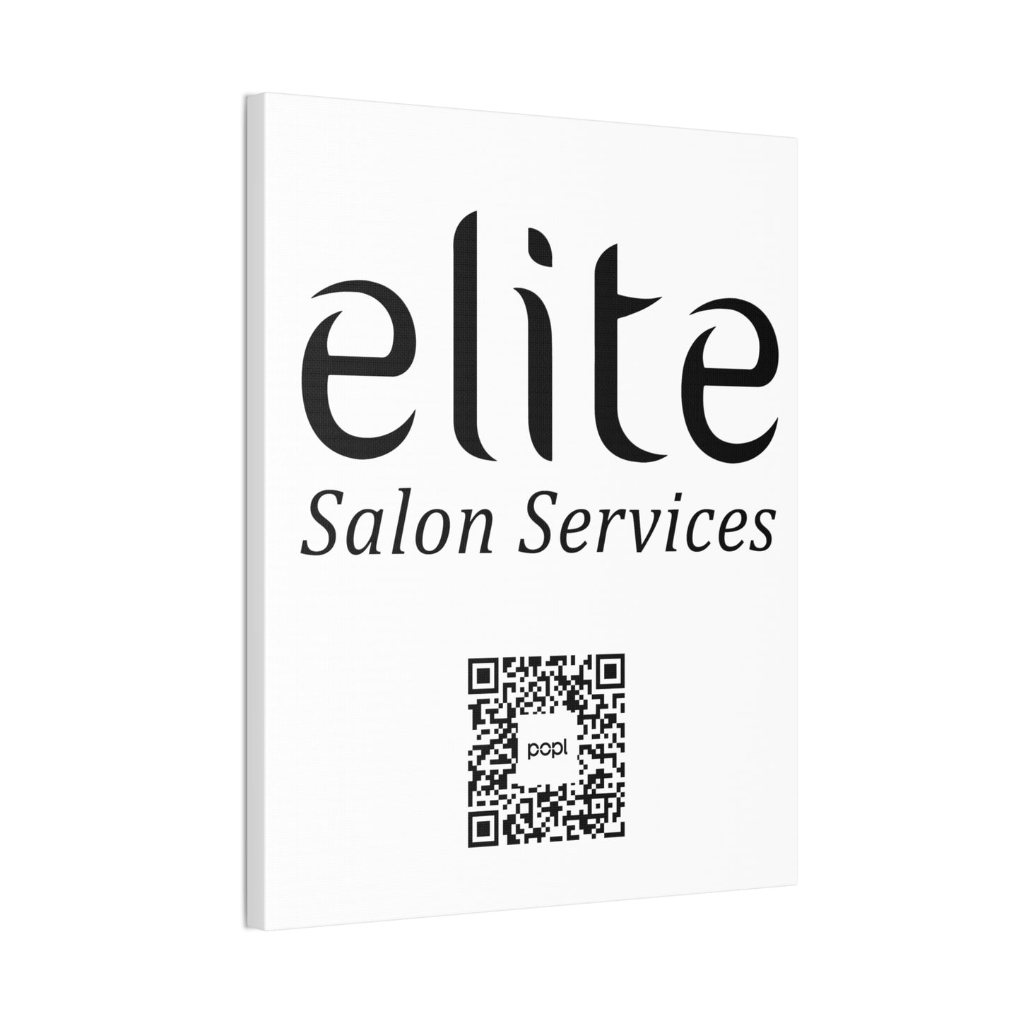 Elite Salon Services Custom - Canvas Stretched (0.75")
