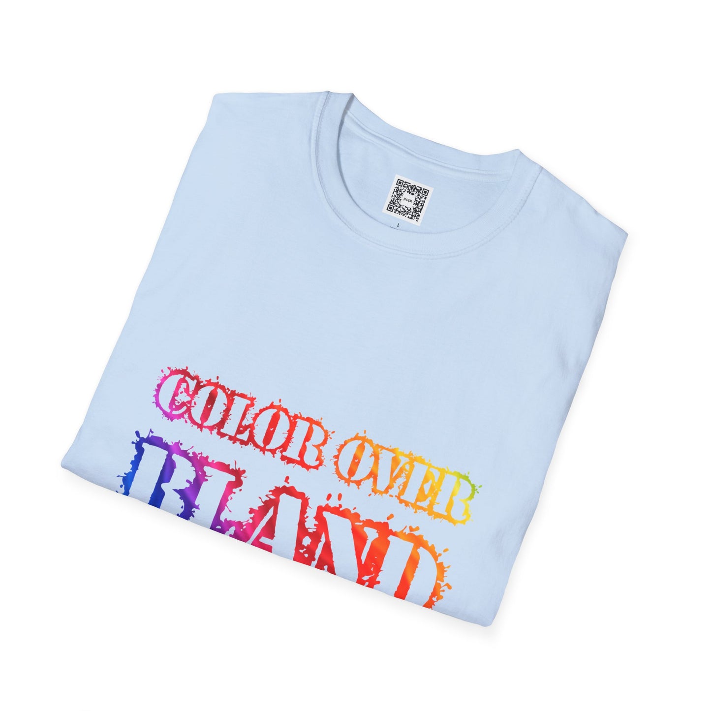 Color Over Bland (Colorway 2) - Unisex Soft Style Tee