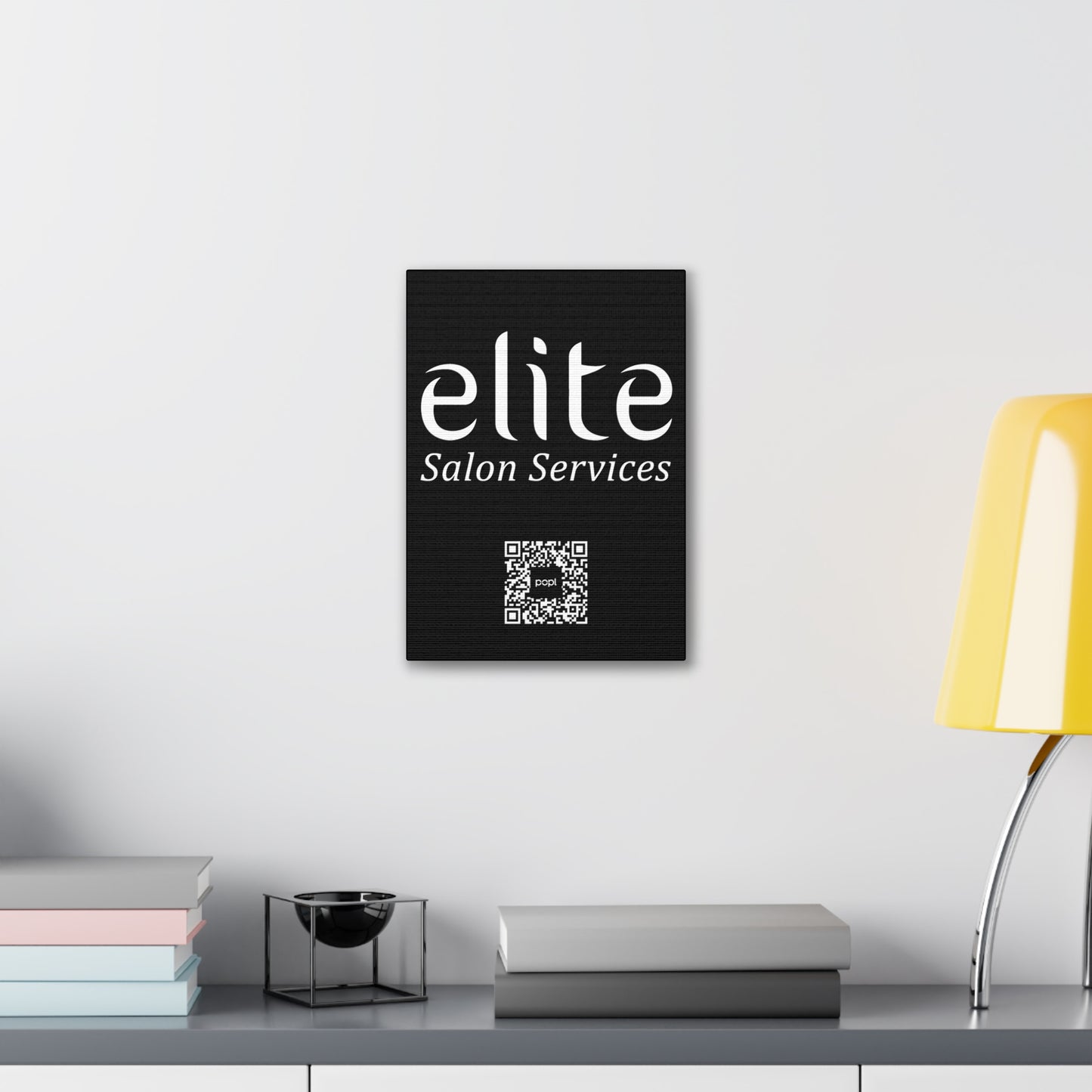 Elite Salon Services Custom - Canvas Stretched (0.75")