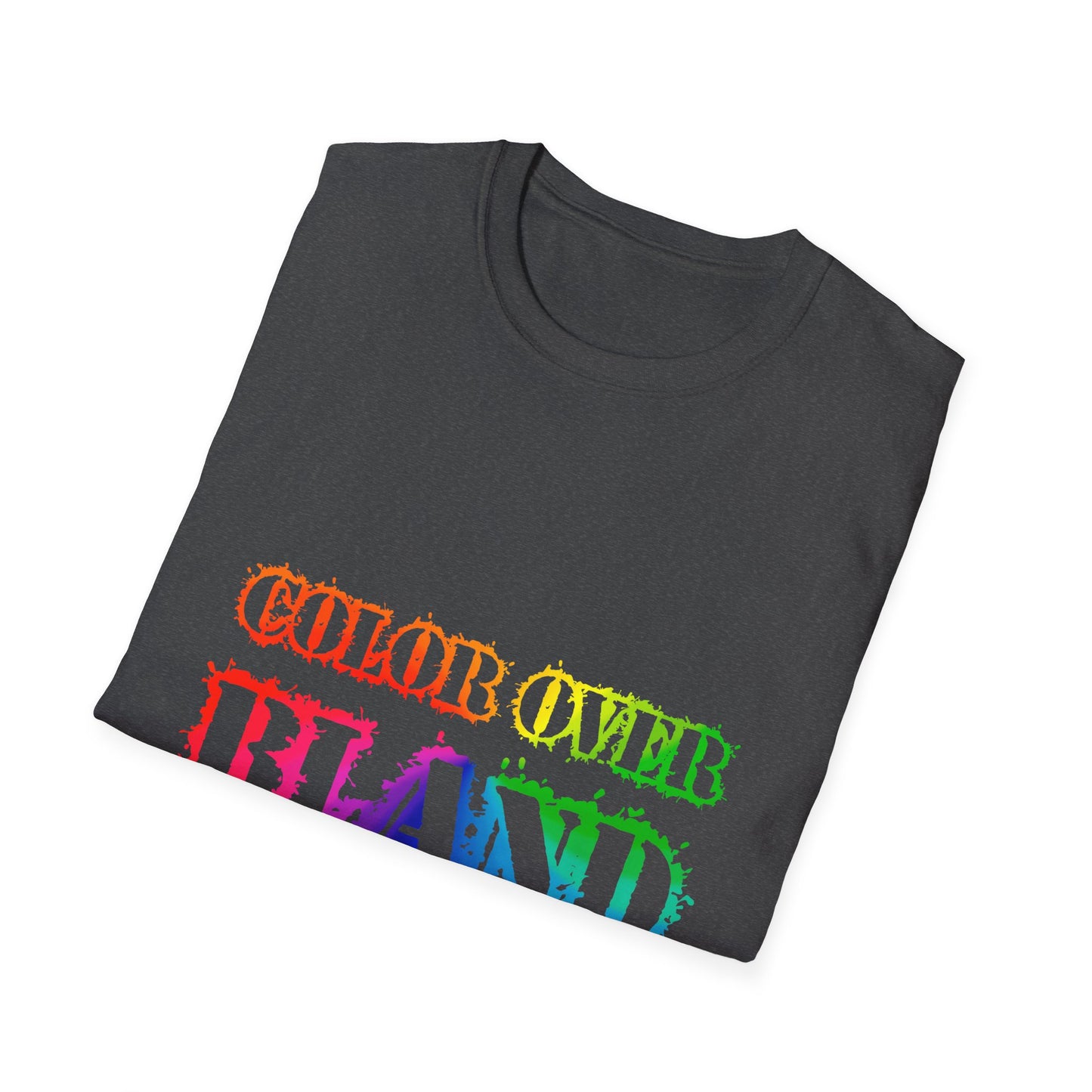Color Over Bland (Colorway 1) - Unisex Soft Style Tee