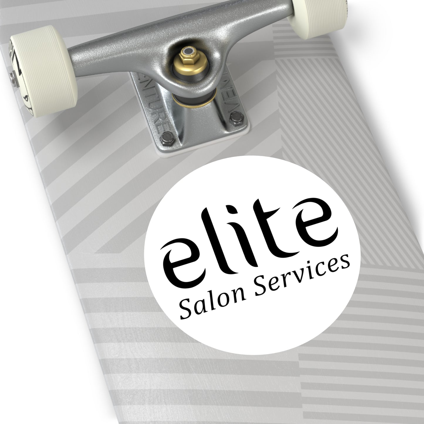Elite Salon Services Custom (Round Vinyl Stickers)