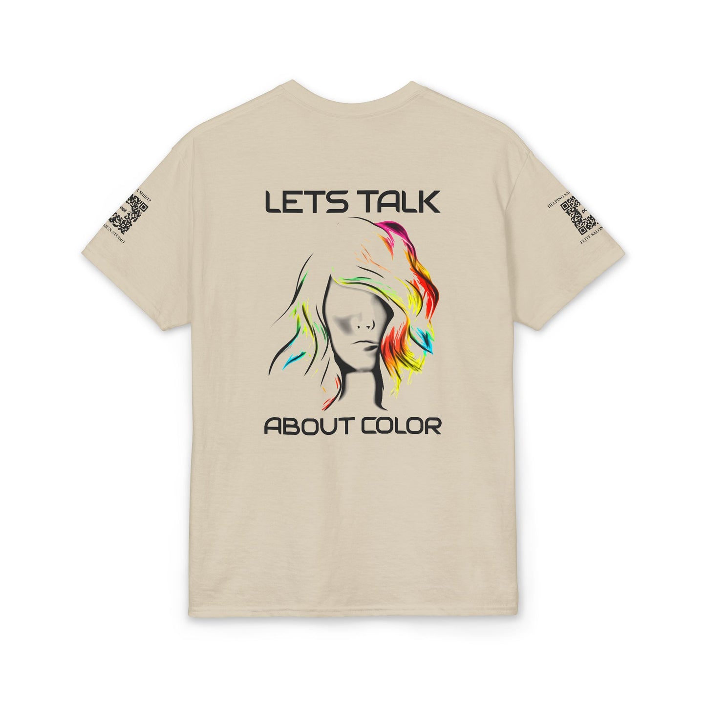 Elite Salon Services (Staff Tee) - Lets Talk About Color T-Shirt (Colorway 1)