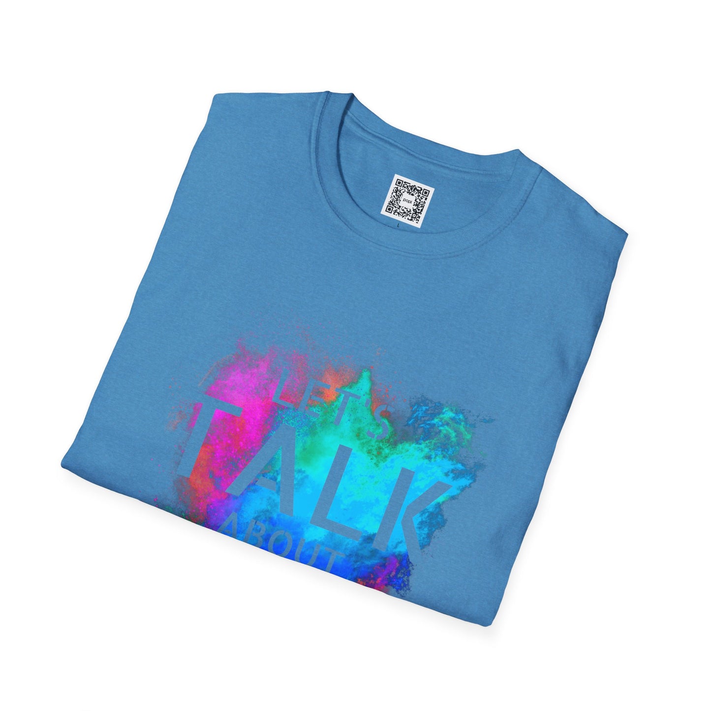Let's Talk About Color (Colorway 2) Soft Style T-Shirt