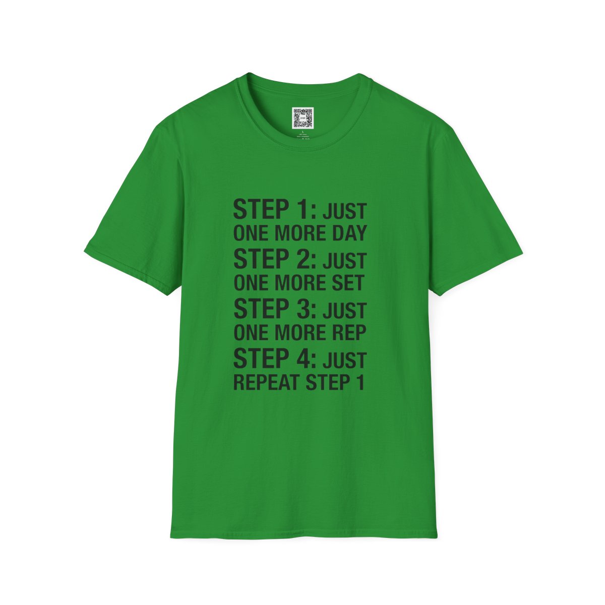'Steps 1 - 4' Crew Neck Soft Style T-Shirt (Unisex)